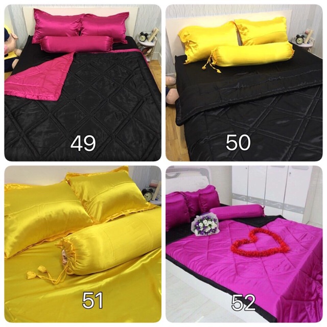 Drap phi lụa cao cấp ko mền