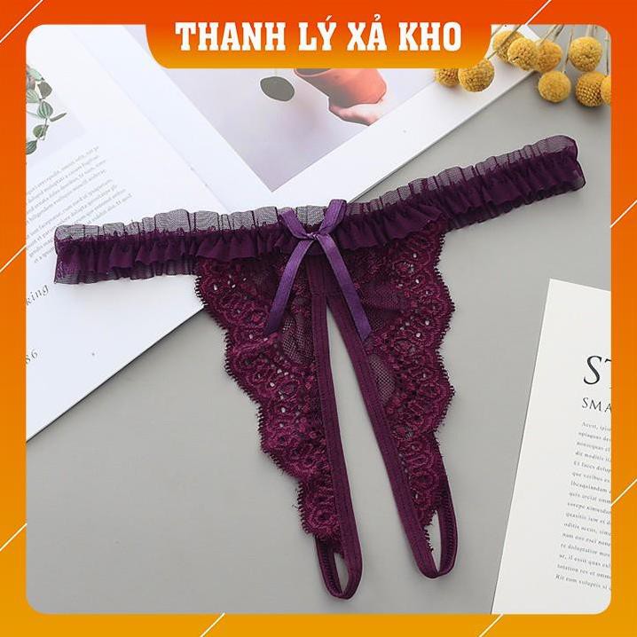 [Xả kho cắt lỗ] Quần lót nữ xẻ đáy – Quần lót nữ gợi cảm – AQ8025