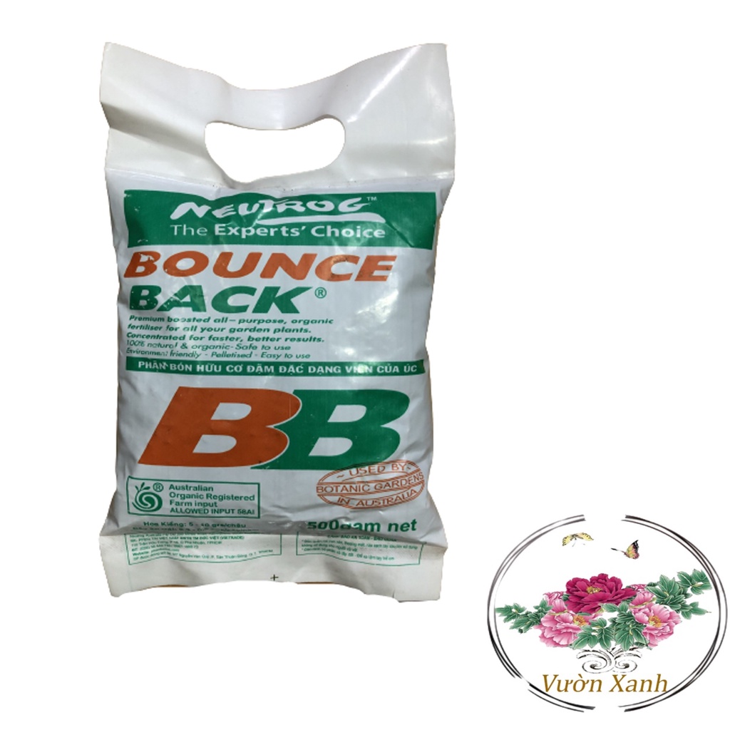 Phân Hữu Cơ Đậm Đặc Dạng Viên Bounce Back - #168# 500g
