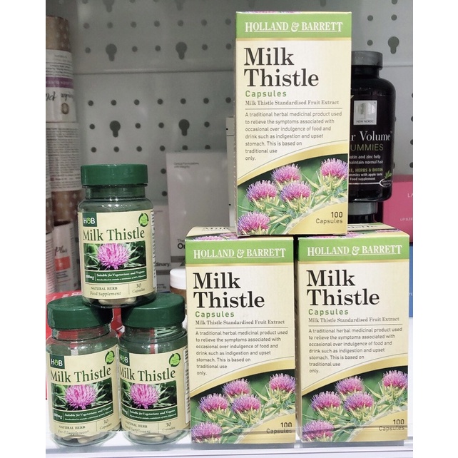 MILK THISTLE- VIÊN UỐNG GIẢI ĐỘC GAN HIỆU QUẢ