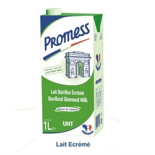 Sữa Tiệt Trùng Promess tách béo 1L