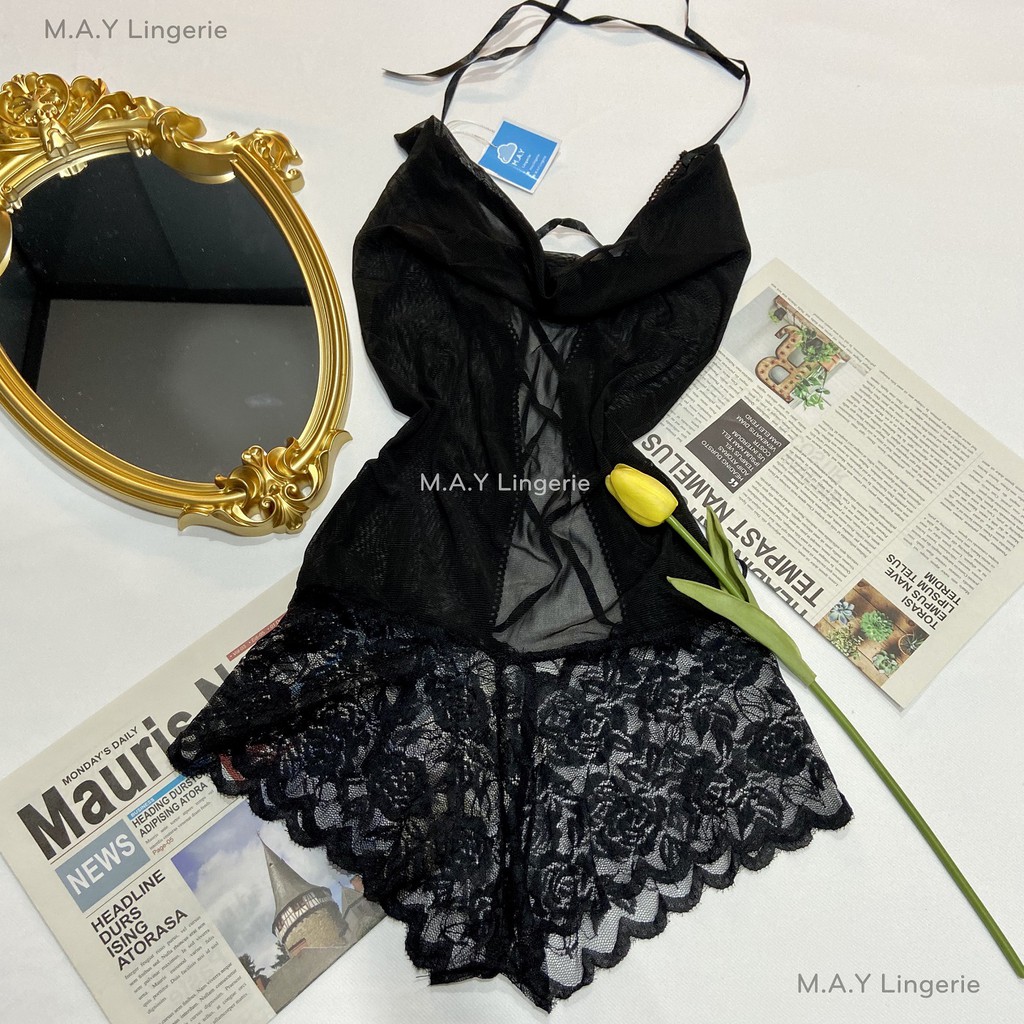 Bộ Đồ Ngủ Gợi Cảm, Quyến Rũ- Vải Voan Chất Đẹp Sexy Siêu Hấp Dẫn -  B05 - maylingerie | BigBuy360 - bigbuy360.vn