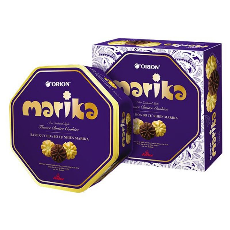 Bánh quy bơ Marika hộp thiếc 423g