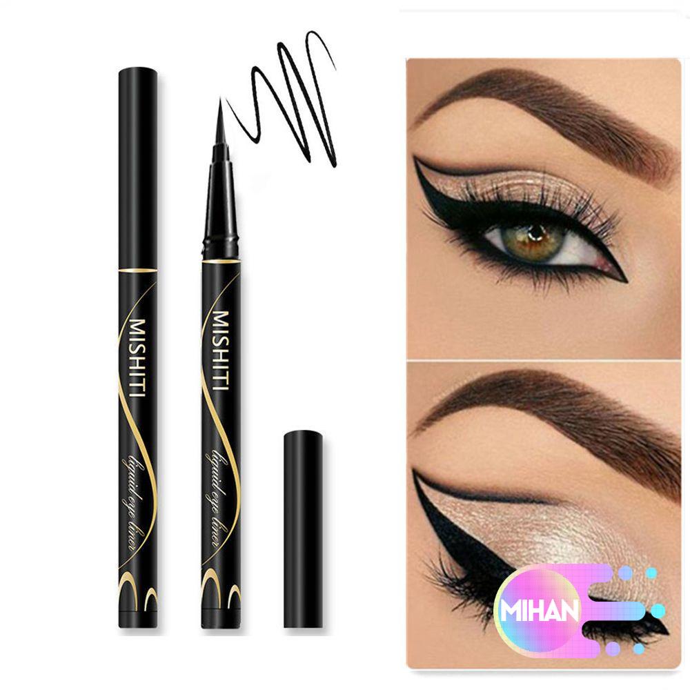 [Hàng mới về] Bút kẻ mắt nước màu đen nhanh khô chống thấm nước lâu trôi