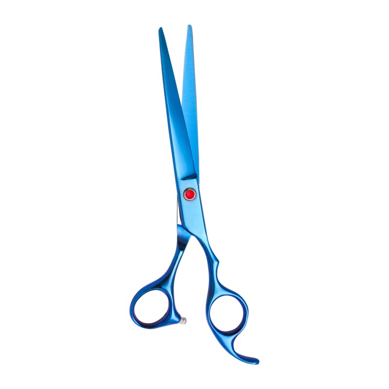 7 Inch Kéo Cắt Tóc Và Tỉa Tóc Thép Không Gỉ Mạ titan Cắt Tóc Kéo