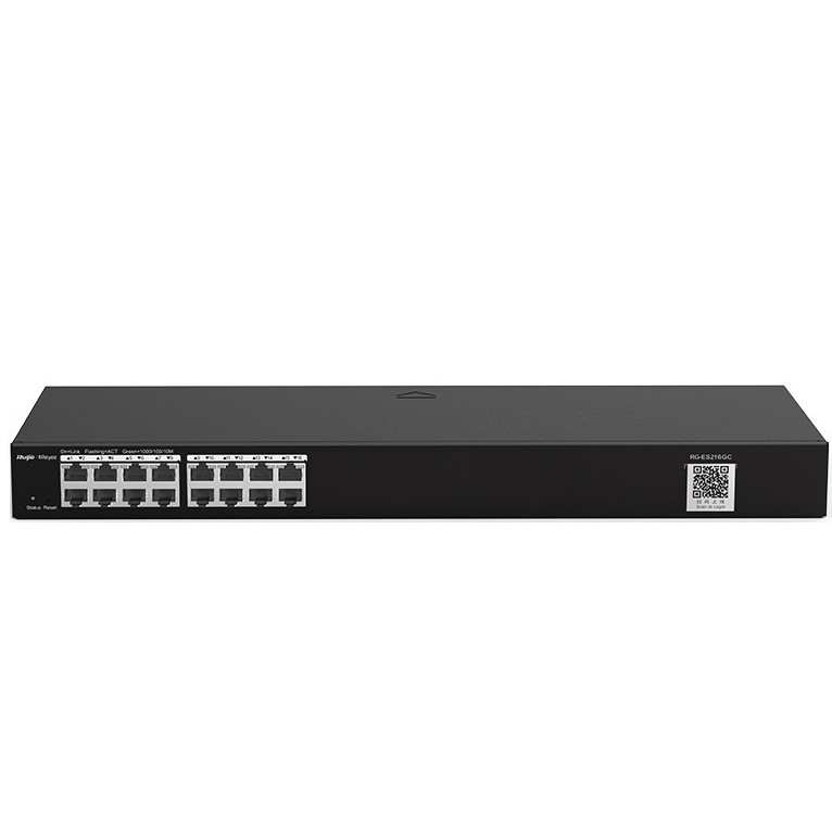 Thiết bị mạng Switch Ruijie Reyee RGES216GC 16Port Gigabit Smart