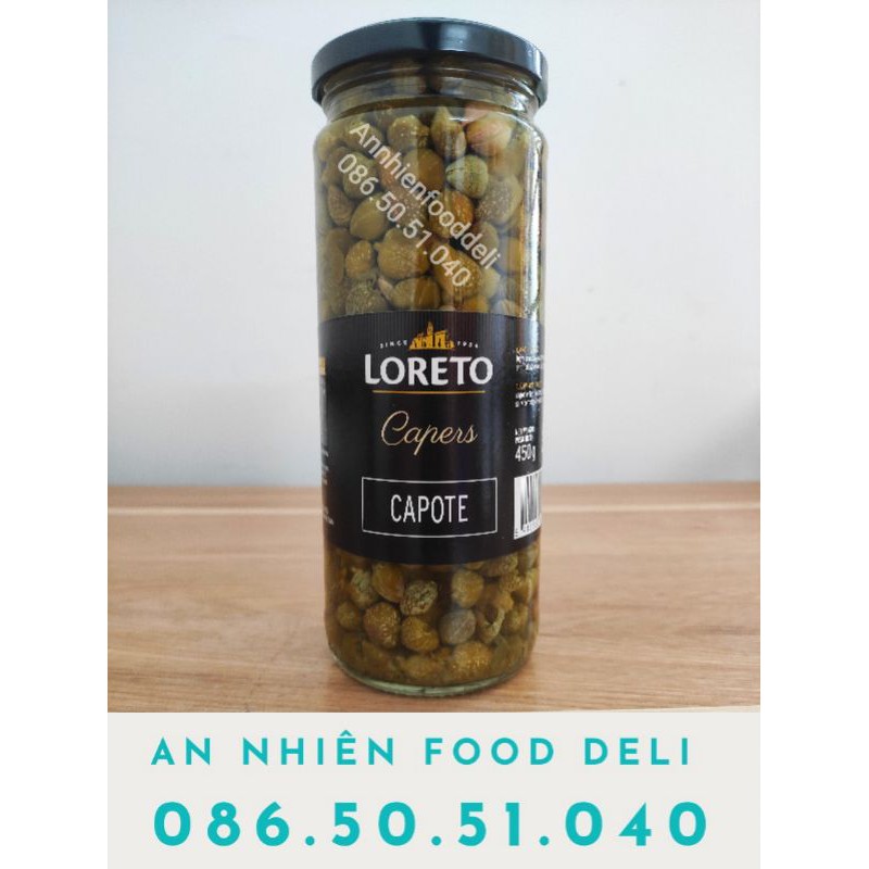Nụ Bạch Hoa Capers Loreto 450 GM