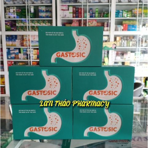 [chính hãng] GASTOSIC Hộp 30 Viên Hỗ Trợ Viêm Loét Dạ Dày