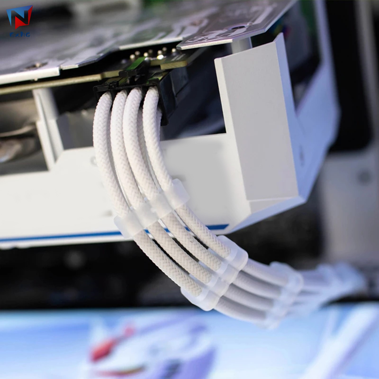 Bộ Phụ Kiện Kẹp Dây Cáp / Thẻ Đồ Họa Bằng Acrylic Tiện Dụng | BigBuy360 - bigbuy360.vn