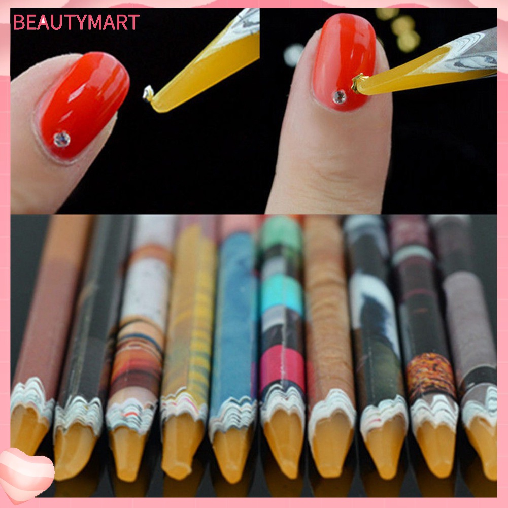 Bút Sáp Chấm Bi Đính Đá Trang Trí Móng Tay Nghệ Thuật DIY