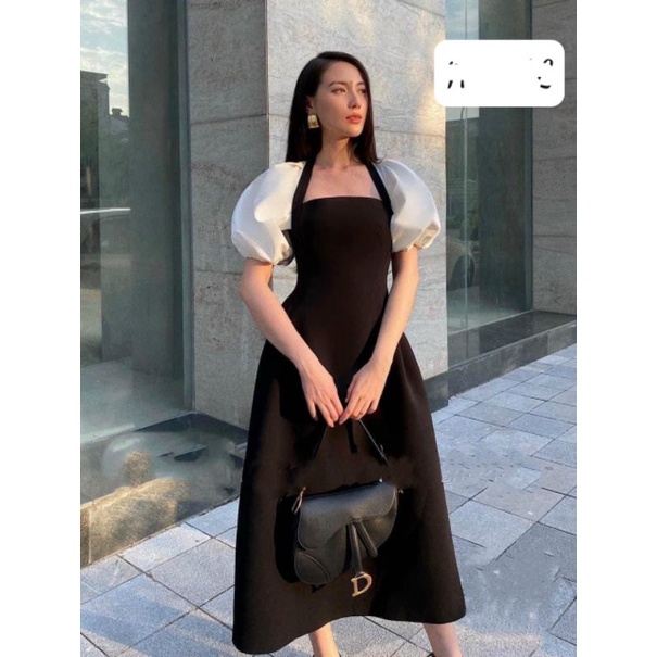 Váy xòe tay bồng Đầm xòe tay bồng sáng chảnh | BigBuy360 - bigbuy360.vn