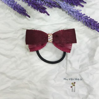 Cột tóc nơ Nhà bí