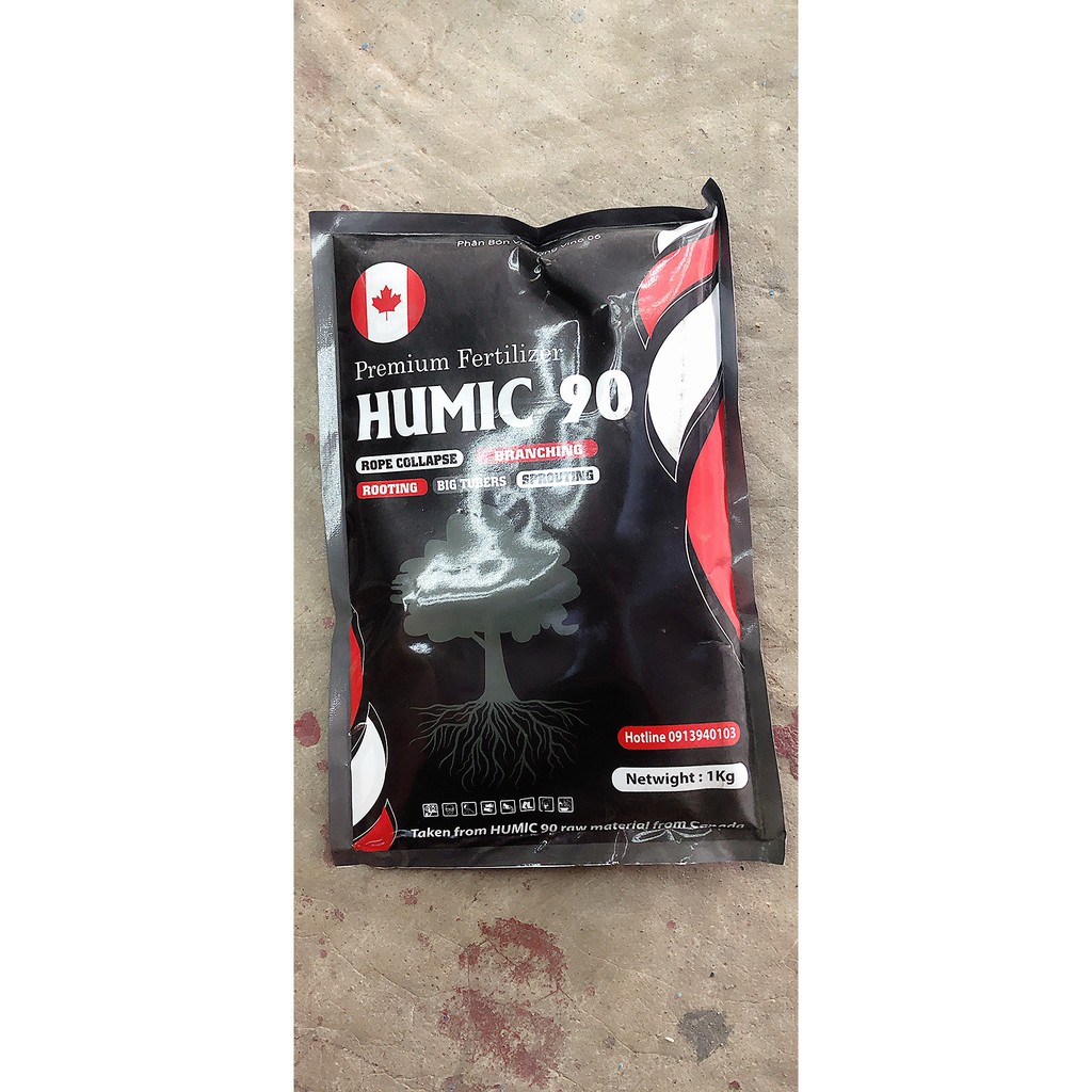 SIÊU RA RỄ HUMIC 90 TÚI 1KG DÙNG CHO 160 LÍT