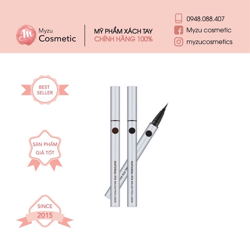 Kẻ mắt dạ Missha Natural - Fix