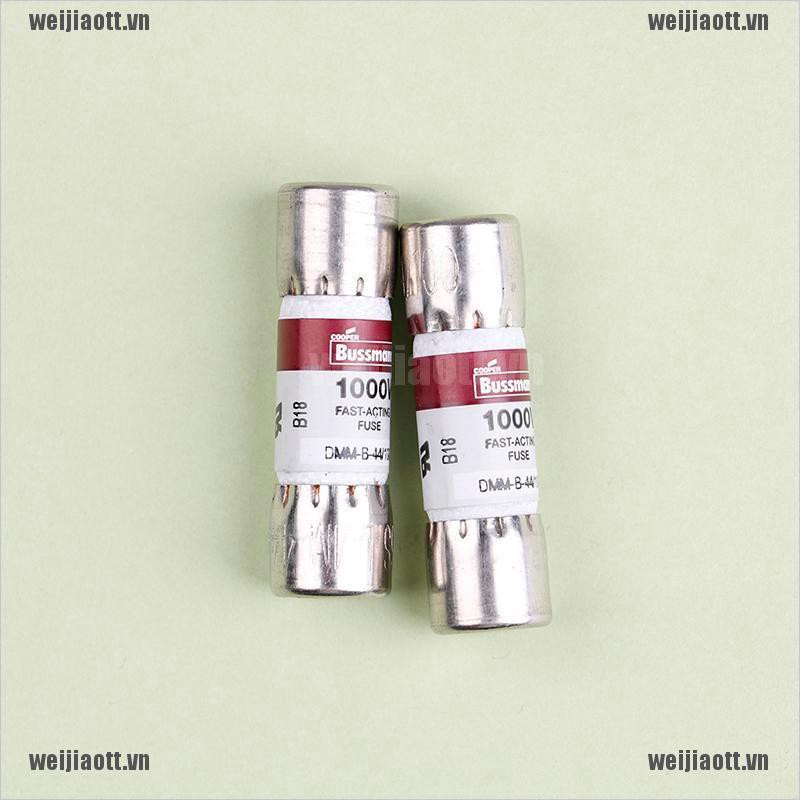 Set 2 Đầu Cầu Chì Đa Năng Dmm-B44/100-R Dmm-34/100R 10x35mm 440ma 1000v