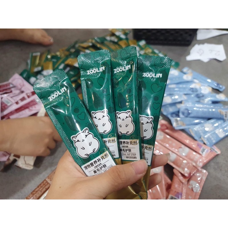 [tuýp 10gr/15k] 1tuýp gel dưỡng lông ZOOLIN chuyên dùng cho hamster