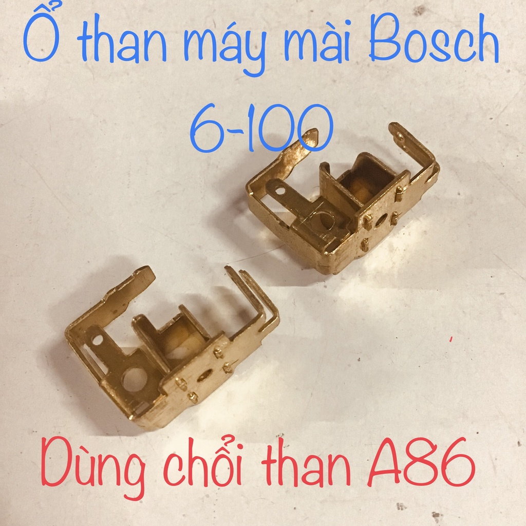 Ổ đựng chổi than máy mài bosch gws 6-100 - phụ tùng quạt