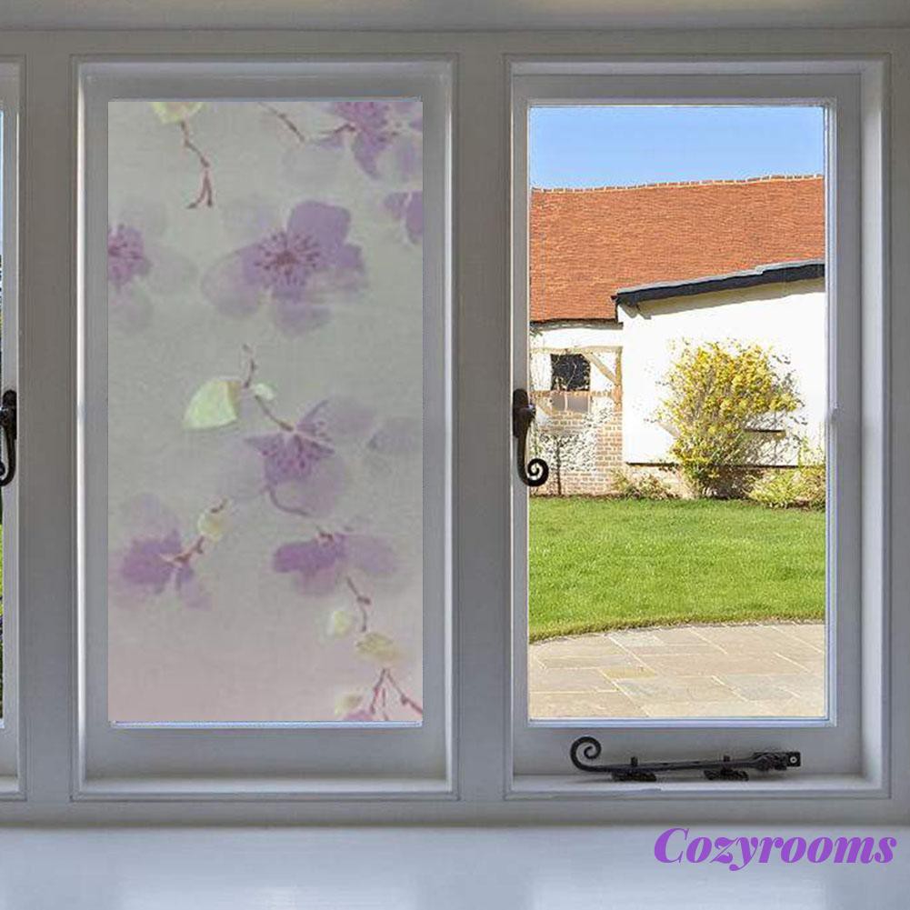 Phim Dán Kính Cửa Sổ Phòng Tắm Tự Dính 45x100cm