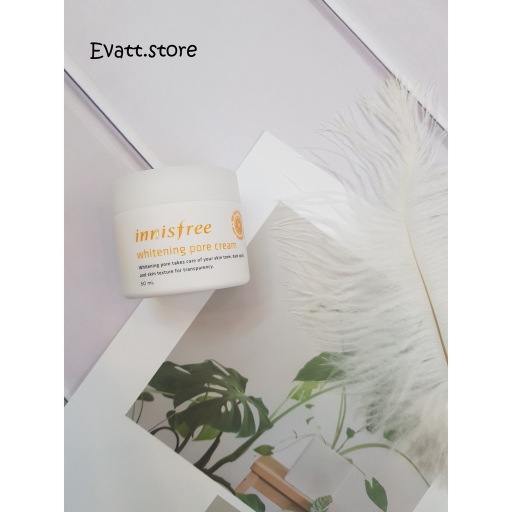 Kem dưỡng trắng da Innisfree Whitening Pore Cream