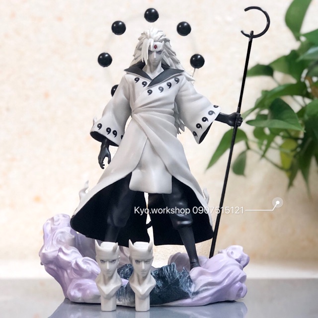 [Mã LIFE0503TOYS1 giảm 10% đơn 150k] Mô hình figure nhân vật Uchiha Obito và Madara trong Naruto