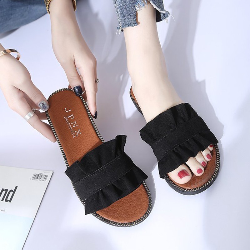Dép quai ngang chống trượt cho nữ