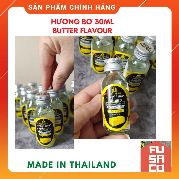Hương mùi BƠ (BUTTER) Best Odour Thái Lan - Chai 30ml