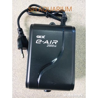 Máy sủi Siêu êm Gex 2000SB 1 đầu vòi có chỉnh to nhỏ cho bể cá cảnh