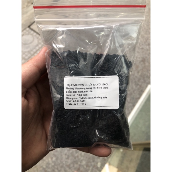 Hạt Mè Vừng Trắng/Vàng/Đen 100G