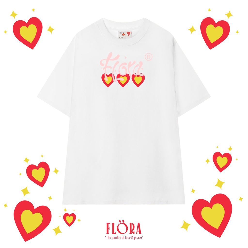 ÁO THUN HEART FLOWER