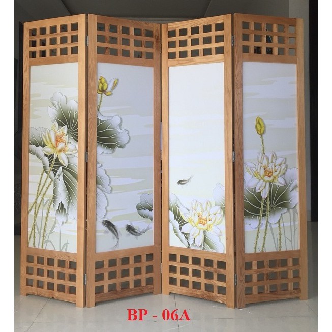 Bức Bình phong gỗ vải