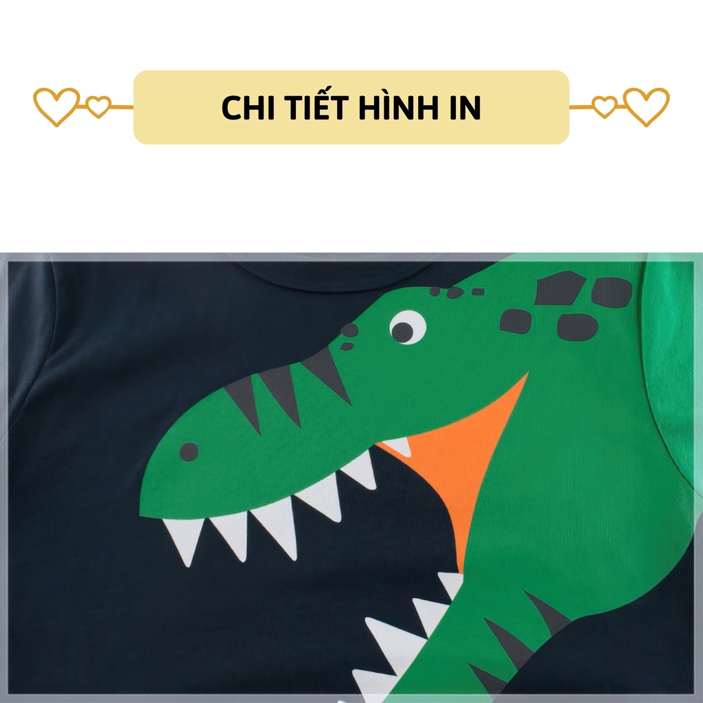 Áo thun bé trai ngắn tay 27Kids áo cộc nam vải Cotton cho trẻ từ 2-10 tuổi BSTS8