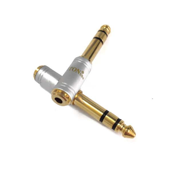 Đầu Jack chuyển LITON 6.5mm đực ra 3.5mm cái - 6.5 ra 3.5