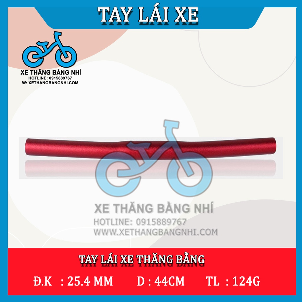 Tay lái nhôm dùng cho xe thăng bằng, xe đạp