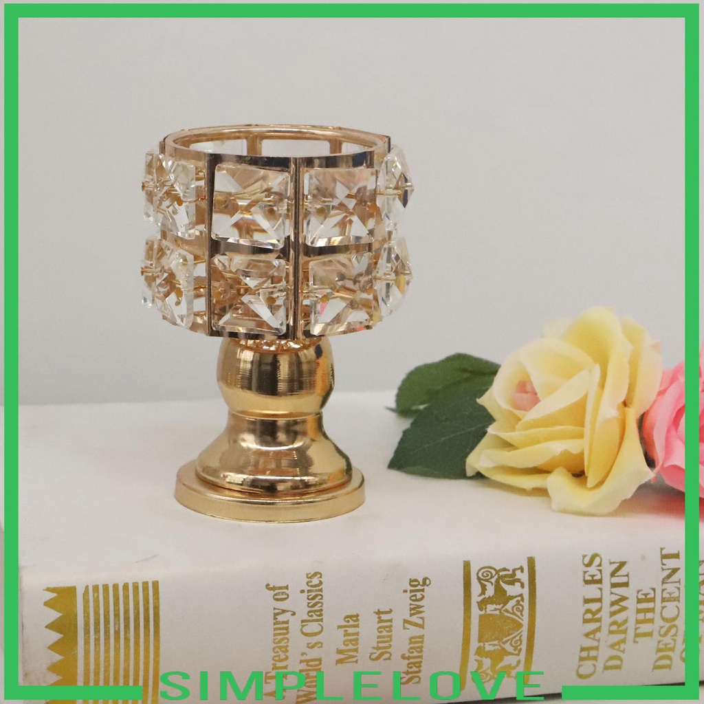 [Crystal Votive TeaLight Candle Holder Candlestick Wedding Home Table Decor