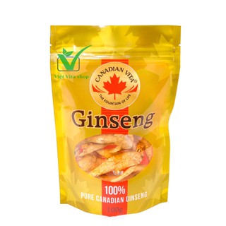 [HÀNG CAO CẤP] - NHÂN SÂM CỦ SẤY KHÔ GINSENG - CANADIAN VITA
