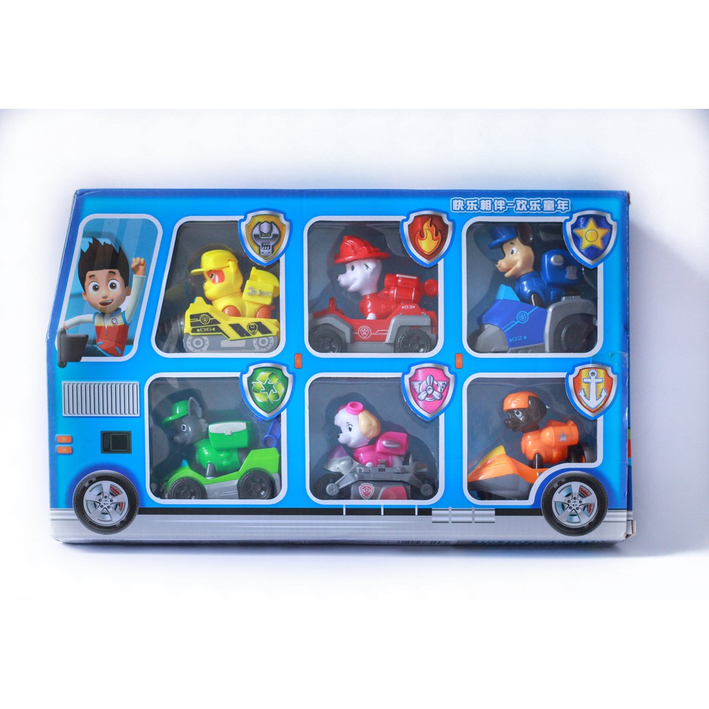 [FREESHIP 50K] ĐỒ CHƠI ĐỘI CHÓ CỨU HỘ PAW PATROL 6 MÓN