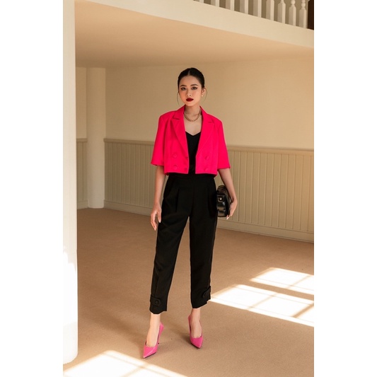 Áo blazer cộc tay