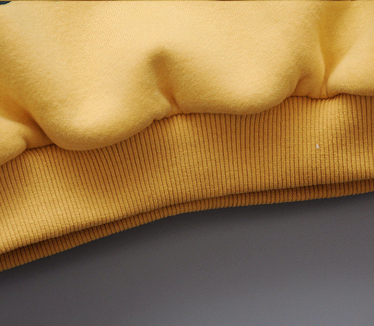 Áo sweater cổ lọ lót lông cừu giữ ấm cho bé chất lượng cao