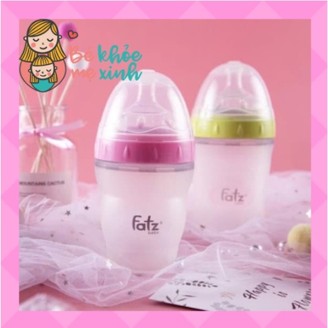 👉✔️ĐỦ SIZE👉✔️Bình sữa silicon Fatz Baby 180ml / 240ml