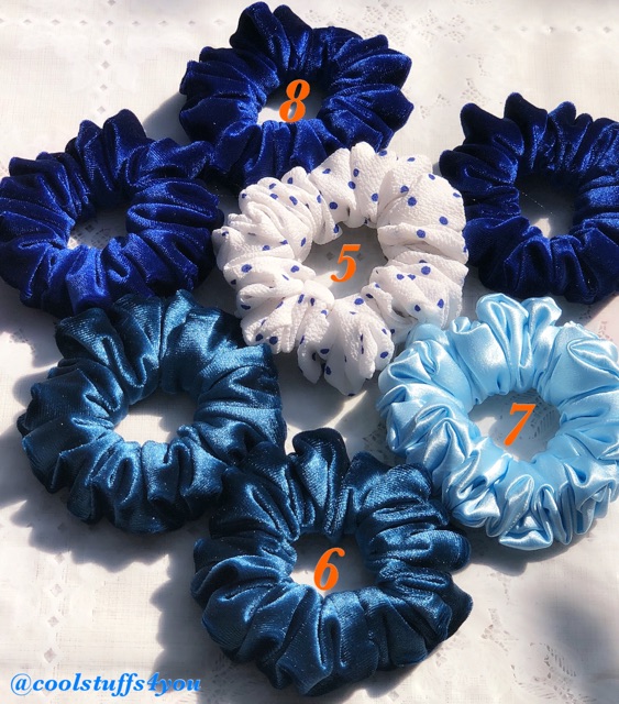 [Mã FASKT4 giảm 10K đơn 50K] Scrunchies - Đồ cột tóc nhiều màu