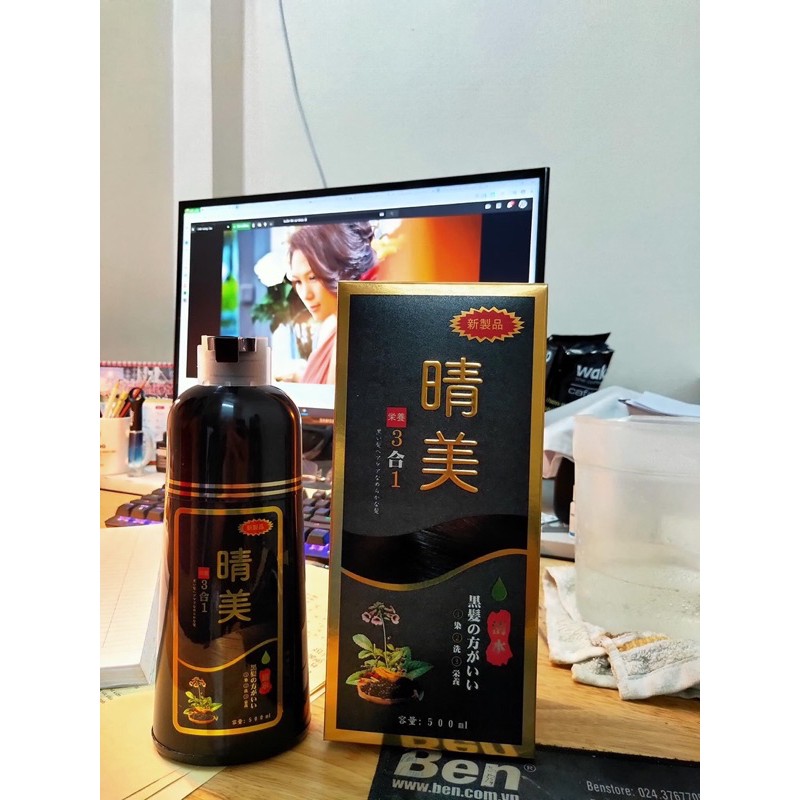 ✅Dầu gội nhuộm phủ bạc tóc Komi Nhật [Hàng Chính Hãng] | BigBuy360 - bigbuy360.vn