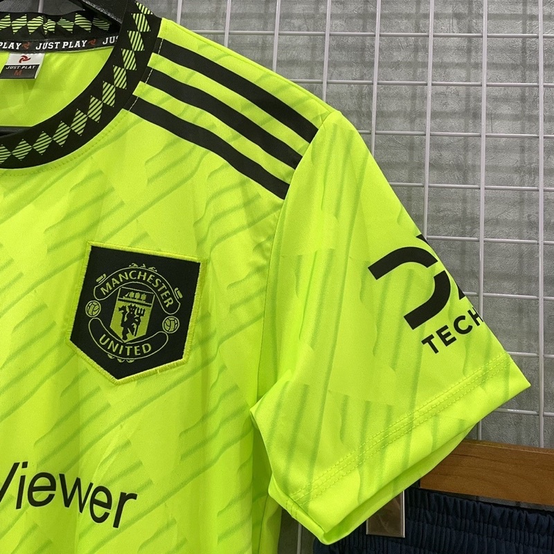 Sét Quần Áo đá bóng CLB Manchester - UNITED- MU-2023/24-Chất vải mè thái