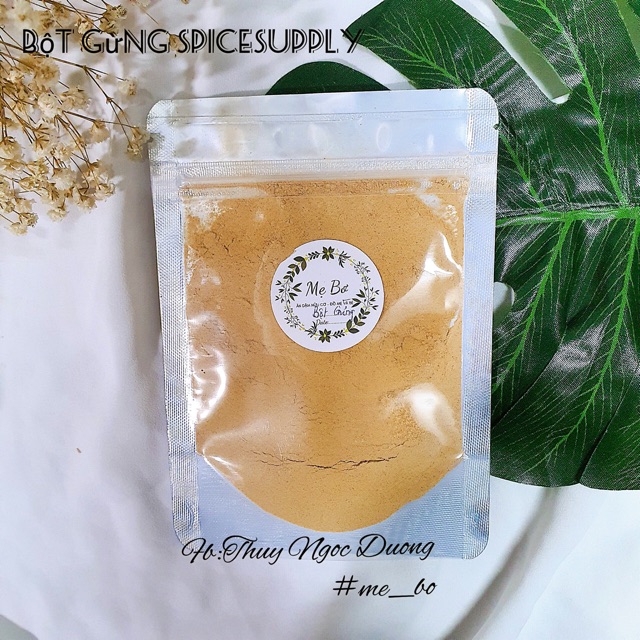 [Spice Supply] BỘT GỪNG gói lẻ 25g