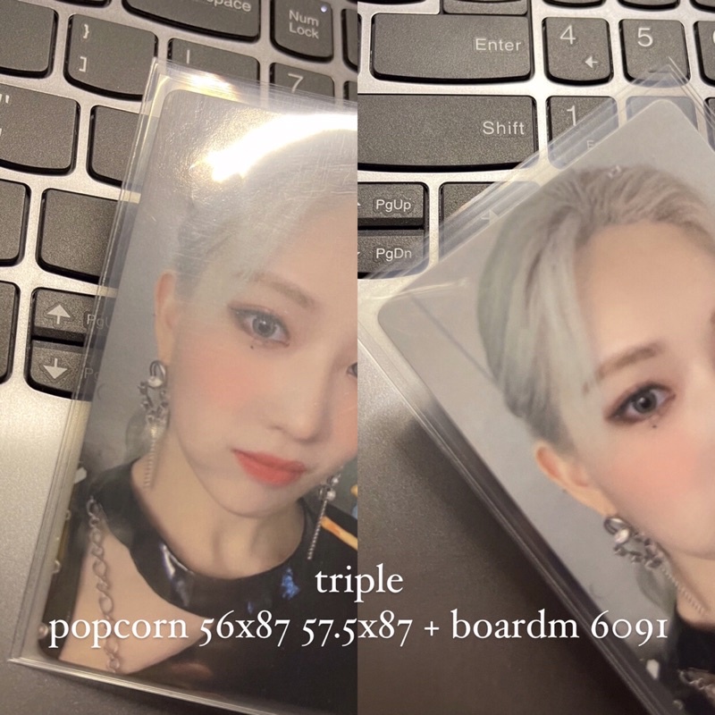 SLEEVE CARD POPCORN SIÊU DÀY KHÔNG DÁN - BỌC ĐỰNG BÀI, ẢNH, THẺ