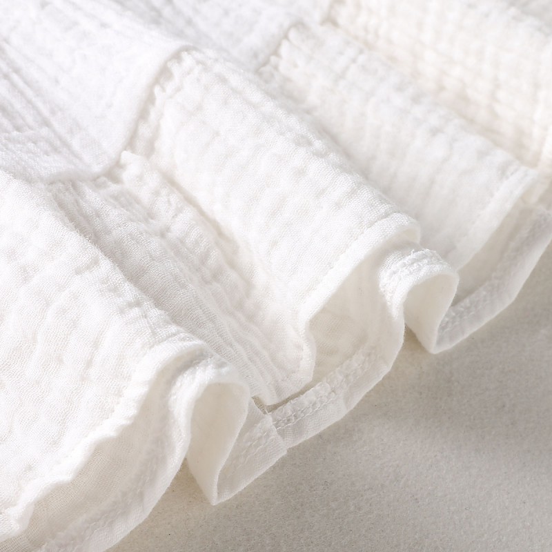 Đầm Tay Loe Thêu Hoa Cho Bé Gái