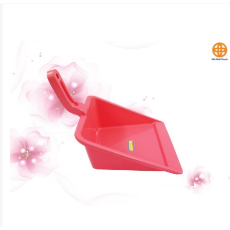 Xẻng hót rác nhựa. có cán cầm có lỗ treo tiện dụng