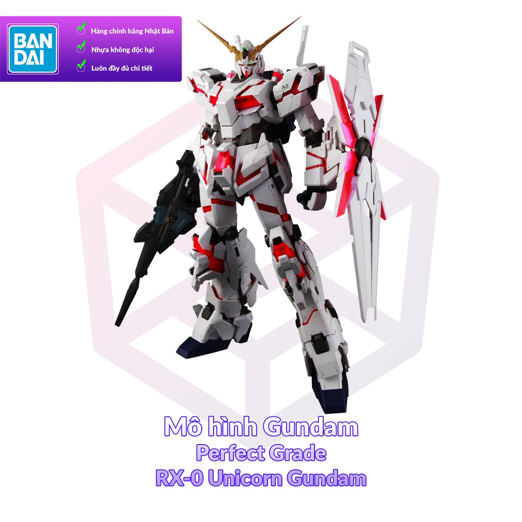 Mô Hình Gundam Bandai PG RX-0 Unicorn Gundam 1/60 Gundam UC