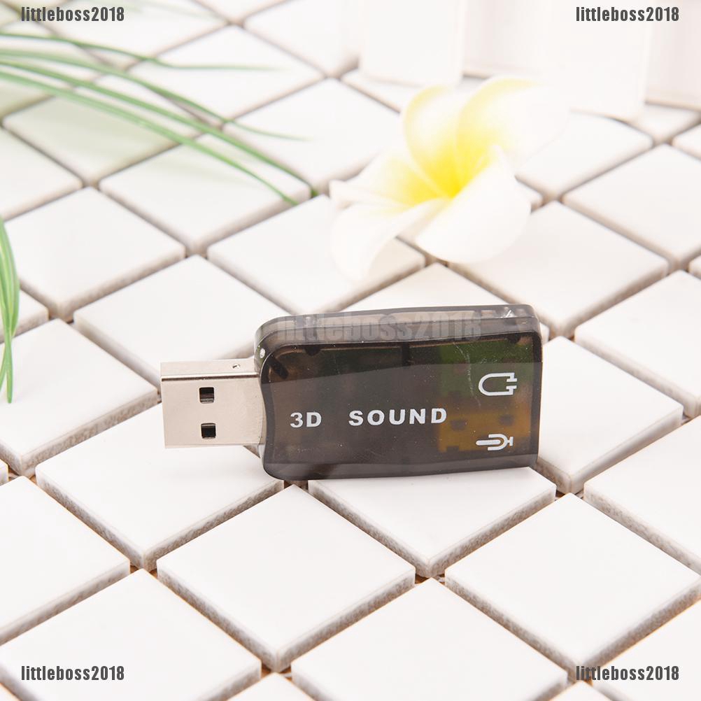 Đầu Chuyển Đổi Âm Thanh Aux Từ Cổng USB 2.0 Sang Cổng 3.5mm