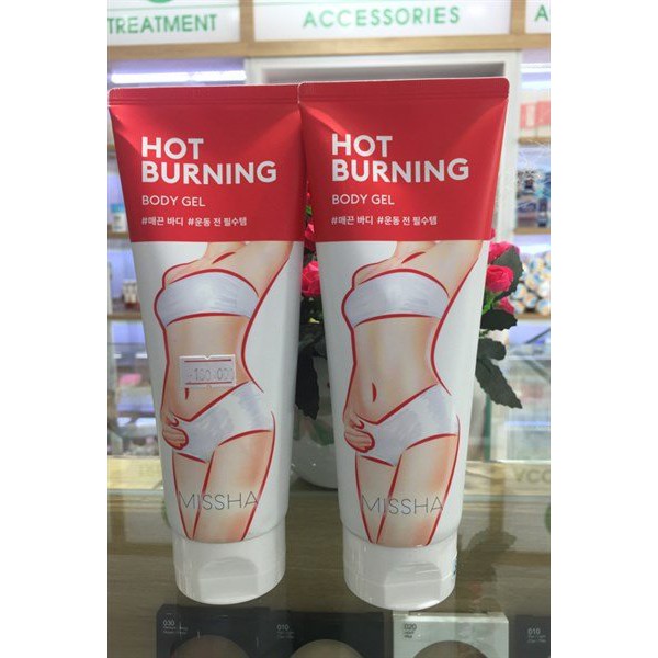 Gel Tan Mỡ Missha Hot Burning Body Gel 200ml