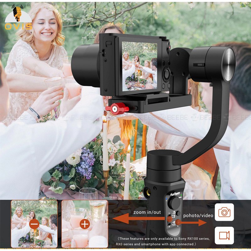 [BH 1 ĐỔI 1] Tay Cầm Chống Rung (Gimbal) 3 Trong 1 Hohem ISteady Multi Dùng Cho Smartphone, Action Camera